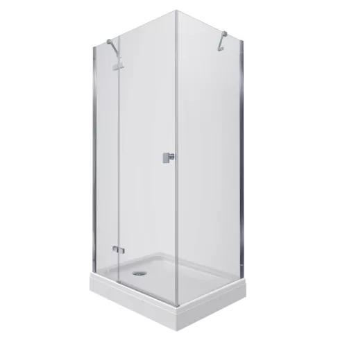 Душевое ограждение Triton "БРАВА-ХРОМ" 120х80 (низкий  поддон)