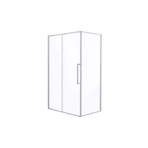 Душевое ограждение ESBANO ESS-108/119/128/129PS-C без поддона, Цвет профиля: Хром, Выбрать размер: 100х80, изображение 3