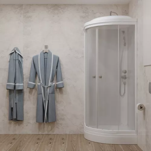 Душевая кабина Triton УЛЬТРА  А (низкий поддон)  стекло прозрачное, Цвет профиля: Белый, Тип поддона: Низкий, Выбрать размер: 80х80, изображение 9