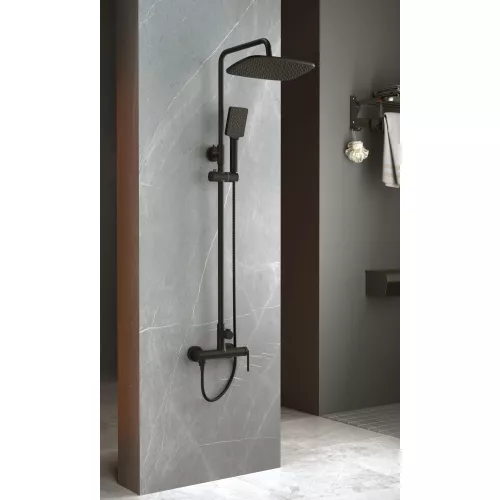Душевая стойка BelBagno ACQUA ACQUA-DOCM-NERO, изображение 2