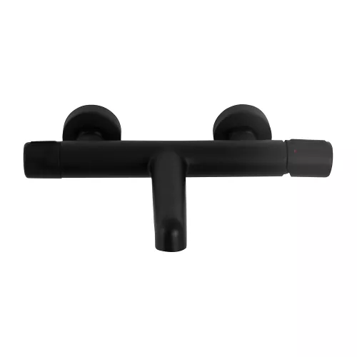 Смеситель для ванны и душа BelBagno UNO UNO-VASM-NERO, Выбрать цвет: Чёрный, изображение 3