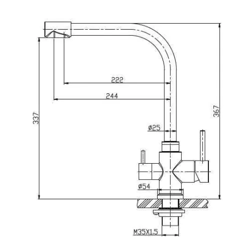 Смеситель для кухни BelBagno BB-LAM15-IN, изображение 6