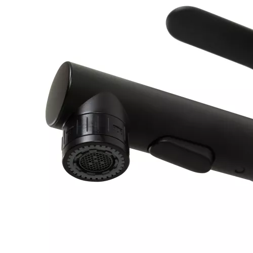 Смеситель для раковины с выдвижным изливом BelBagno BB-LVMD-NERO-W0, изображение 8