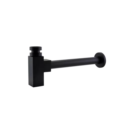 Водоотведение: Сифон для раковины BelBagno BB-SMQ2-NERO 1 в магазине Акватория