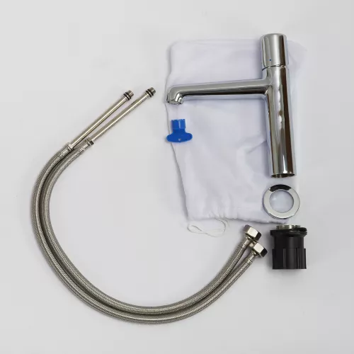 Смеситель для раковины BelBagno UNO UNO-LVM-CRM, Выбрать цвет: Хром, изображение 5