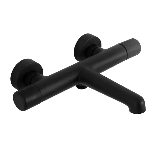 Смеситель для ванны и душа BelBagno UNO UNO-VASM-NERO, Выбрать цвет: Чёрный, изображение 2