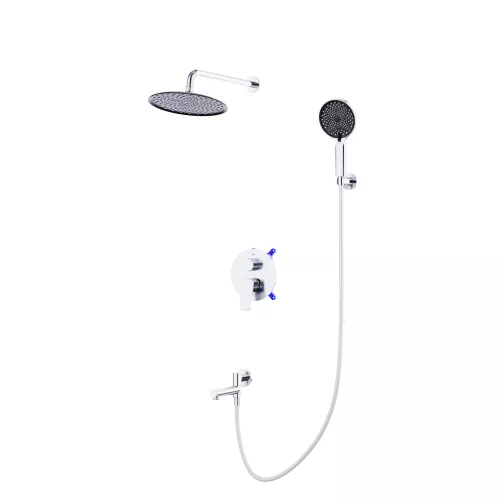 Душевой комплект встраиваемый с изливом BelBagno MARINO-VDSET-CRM