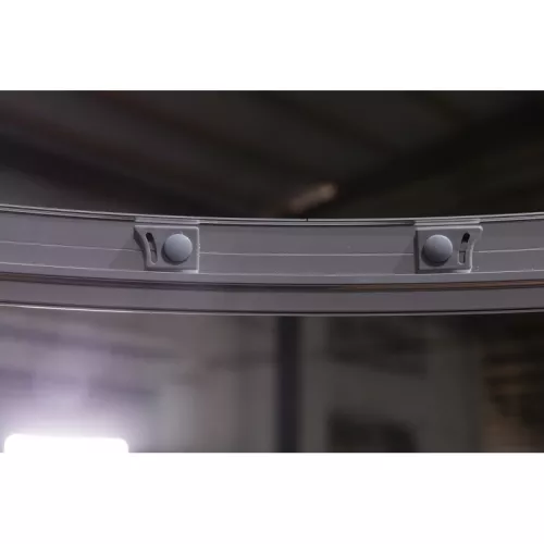 Душевой уголок ESBANO  ESR-8027A  L/R, Цвет стекла: матовое, Цвет профиля: Хром, Тип поддона: Низкий, Выбрать размер: 120х80, Ориентация: правая, изображение 11