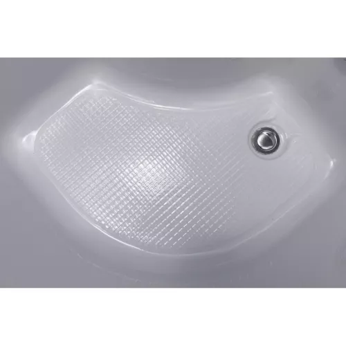 Душевой уголок ESBANO  ESR-8010/8020, Цвет стекла: матовое, Цвет профиля: Хром, Тип поддона: Высокий, Выбрать размер: 80х80, изображение 12