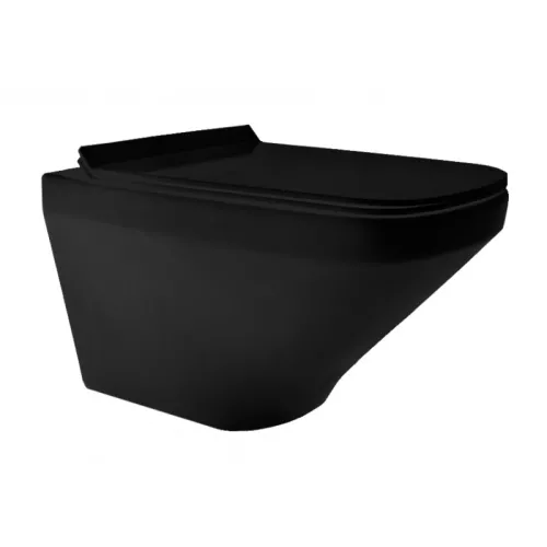 Унитаз подвесной ESBANO ONIX (Matt Black), Выбрать цвет:  черный матовый