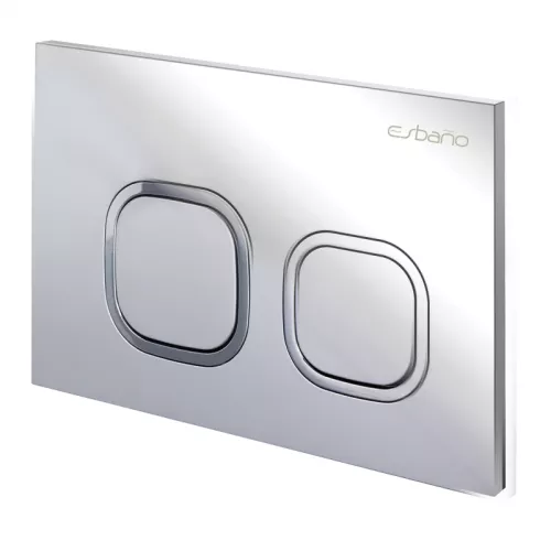 Кнопка смыва  ESBANO LPS-10SC, Выбрать цвет: Хром глянцевый, изображение 2