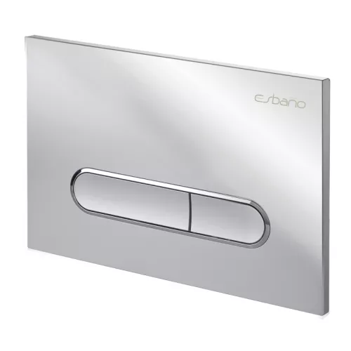 Кнопка смыва  ESBANO OVL-17SC, Выбрать цвет: Хром глянцевый, изображение 2
