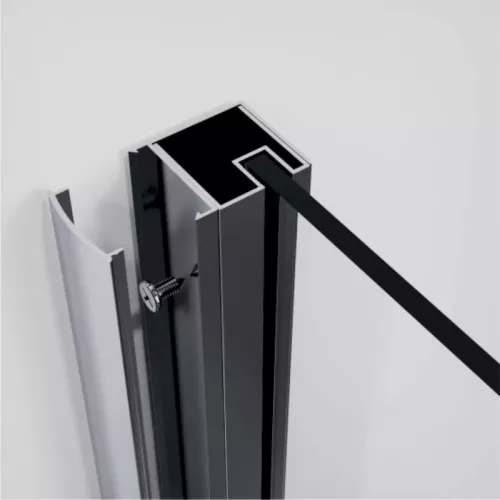 Душевое ограждение ESBANO ESS-90PR-C  90х90х195 без поддона, Цвет профиля: Хром, Выбрать размер: 90х90, изображение 4