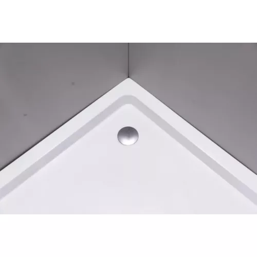 Душевой уголок ESBANO  ESR-7160/7170B, Цвет профиля: Черный, Тип поддона: Низкий, Выбрать размер: 90х90, изображение 8