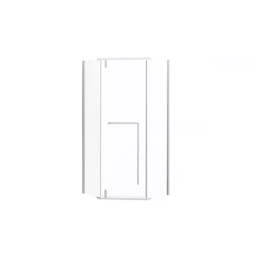 Душевое ограждение ESBANO ESS-90PR-C  90х90х195 без поддона, Цвет профиля: Хром, Выбрать размер: 90х90, изображение 3