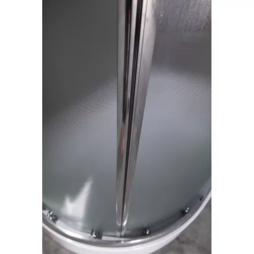 Душевой уголок ESBANO  ESR-8027A  L/R, Цвет стекла: матовое, Цвет профиля: Хром, Тип поддона: Низкий, Выбрать размер: 120х80, Ориентация: правая, изображение 3