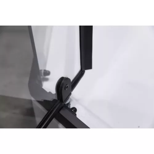 Душевой уголок ESBANO  ESR-7160/7170B, Цвет профиля: Черный, Тип поддона: Низкий, Выбрать размер: 90х90, изображение 7