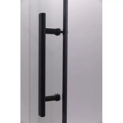 Душевой уголок ESBANO  ESR-7160/7170B, Цвет профиля: Черный, Тип поддона: Низкий, Выбрать размер: 90х90, изображение 4