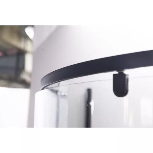 Душевой уголок ESBANO  ESD-7015/7025B, Цвет профиля: Черный, Тип поддона: Низкий, Выбрать размер: 90х90, изображение 8