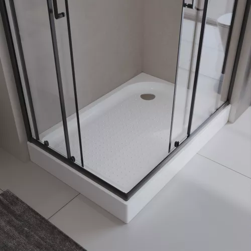 Акриловый поддон BelBagno TRAY-BB-AH-100-80/120-80-15-W-L, Высота поддона: 15, Тип поддона: Средний, Выбрать размер: 100х80, Ориентация: левый, изображение 6