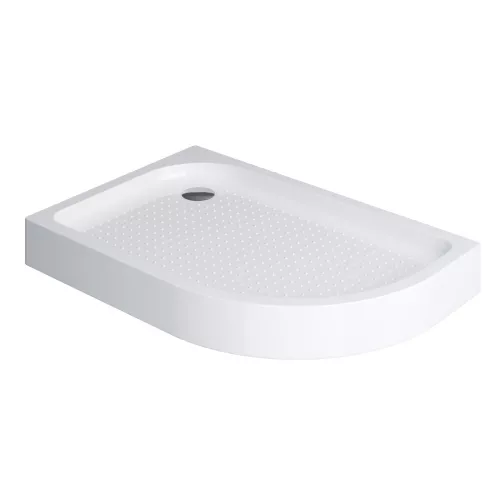 Акриловый поддон BelBagno TRAY-BB-RH-100/80//120/80-550-15-W-L, Высота поддона: 15, Тип поддона: Средний, Выбрать размер: 100х80, Ориентация: левый, изображение 2