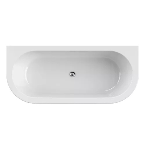 Ванна акриловая  CEZARES SLIM WALL-180-80-60-W37-SET, Выбрать цвет: Белый, изображение 3