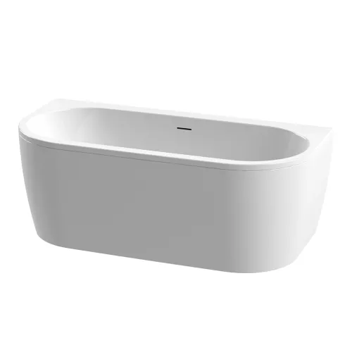 Ванна акриловая  CEZARES SLIM WALL-180-80-60-W37-SET, Выбрать цвет: Белый, изображение 2