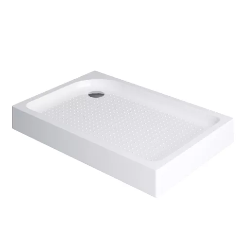 Акриловый поддон BelBagno TRAY-BB-AH-100-80/120-80-15-W-L, Высота поддона: 15, Тип поддона: Средний, Выбрать размер: 100х80, Ориентация: левый, изображение 2
