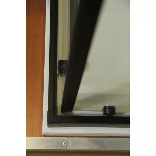 Душевой уголок CEZARES ECO-O-A-2-C-NERO, Цвет стекла: прозрачное, Цвет профиля: Черный, Выбрать размер: 100х100, изображение 6