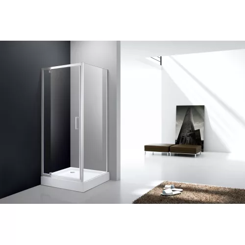 Душевой уголок CEZARES MOLVENO-A-1-C-Cr-IV, Цвет профиля: Хром, Выбрать размер: 100х100, изображение 2