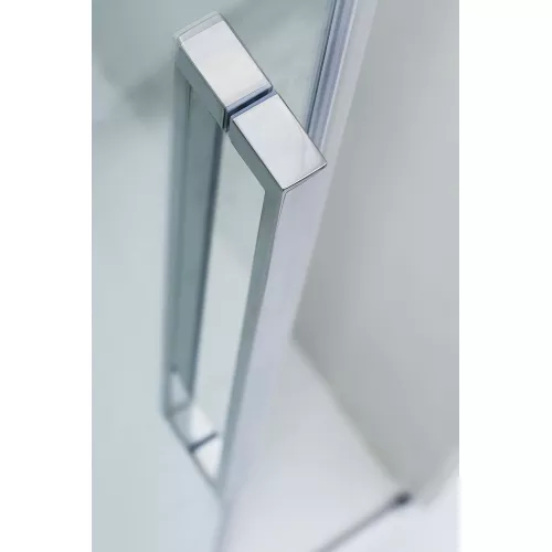 Душевой уголок CEZARES DUET SOFT-AH-1-C-Cr, Цвет профиля: Хром, Выбрать размер: 110х100, изображение 8