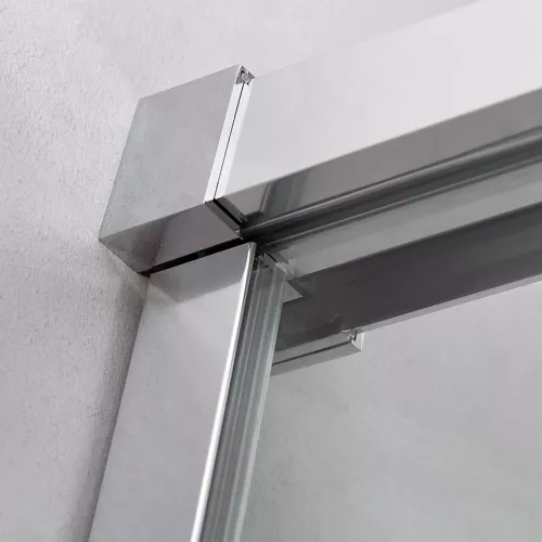 Душевой уголок CEZARES DUET SOFT-AH-1-C-Cr, Цвет профиля: Хром, Выбрать размер: 110х100, изображение 5