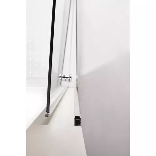 Душевая дверь CEZARES ECO-O-B-1-P-Cr, Цвет стекла: Матовый, Цвет профиля: Хром, Выбрать размер: 60, изображение 3