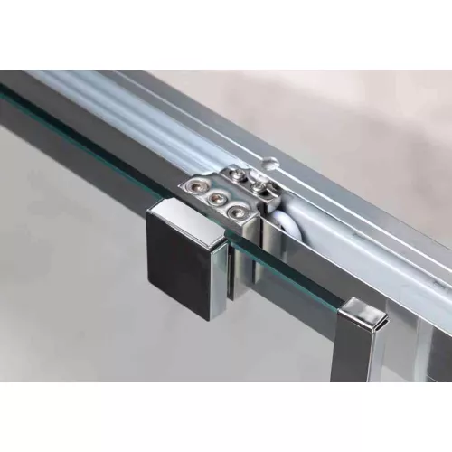 Душевой уголок CEZARES LUX-SOFT-W-AH-1-C-Cr-IV, Цвет профиля: Хром, Выбрать размер: 120х100, изображение 3