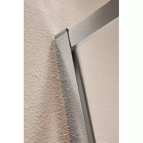 Душевой уголок CEZARES ECO-O-R-2-90-P-Cr, Цвет стекла: рифленое, Цвет профиля: Хром, Выбрать размер: 90х90, изображение 4