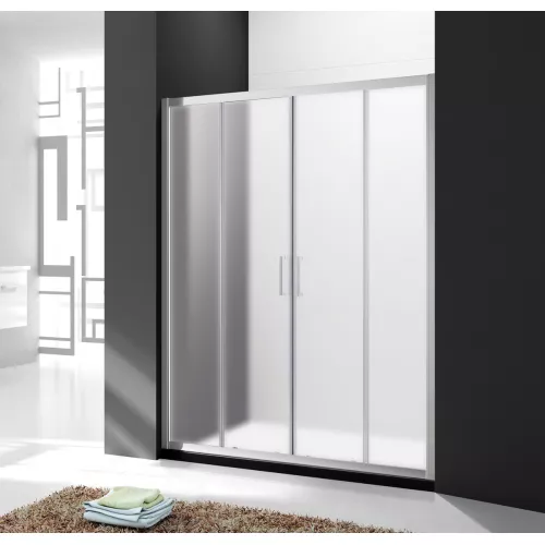 Душевая дверь CEZARES MOLVENO-BF-2-P-Cr, Цвет стекла: Матовый, Цвет профиля: Хром, Выбрать размер: 170