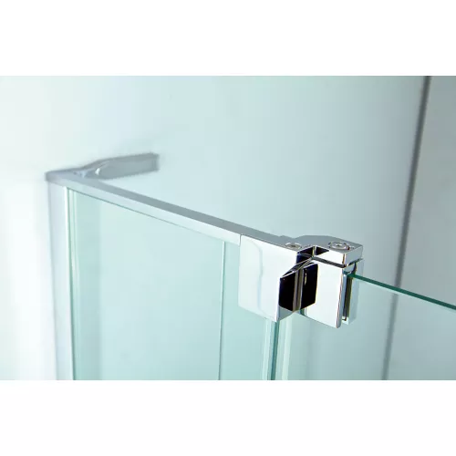 Душевой уголок CEZARES SLIDER-A-2-C-Cr, Цвет стекла: прозрачное, Цвет профиля: Хром, Выбрать размер: 100х100, изображение 5