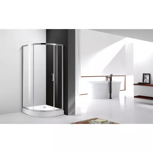 Душевой уголок CEZARES MOLVENO-R-1-C-Cr-IV, Цвет профиля: Хром, Выбрать размер: 100х100, изображение 2