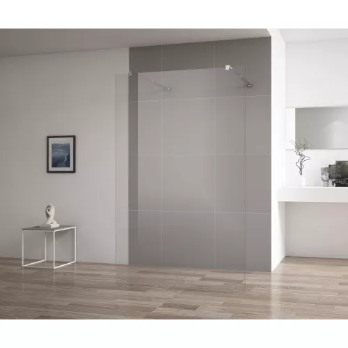 Душевая перегородка CEZARES LIBERTA-L-2-C-Cr, Цвет стекла: прозрачное, Цвет профиля: Хром, Выбрать размер: 100, изображение 2