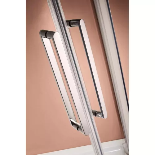 Душевой уголок CEZARES STYLUS-O-M-R-2-C-Cr, Цвет профиля: Хром, Выбрать размер: 90х90, изображение 2