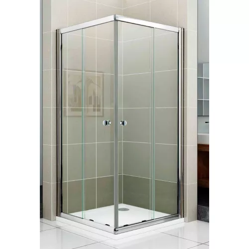 Душевой уголок CEZARES PRATICO-A-2-C-Cr, Цвет профиля: Хром, Выбрать размер: 100х100, изображение 2