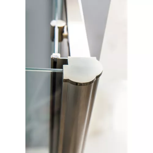 Душевой уголок CEZARES GIUBILEO-AH-1-120/90-SCORREVOLE-CP-Br, Цвет стекла: с рисунком, Цвет профиля: Бронза, Выбрать размер: 120х90, изображение 5