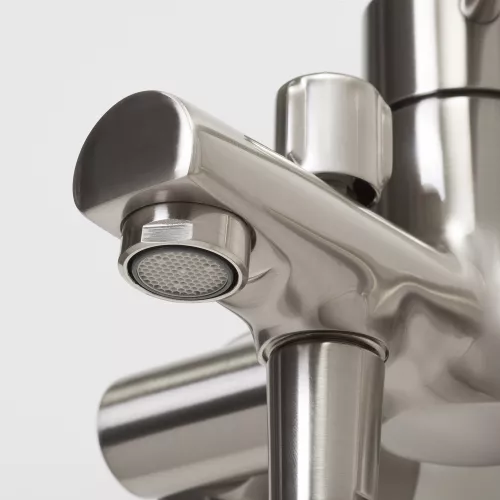 Смеситель для ванны WasserKRAFT Wern  4201 никель, изображение 9