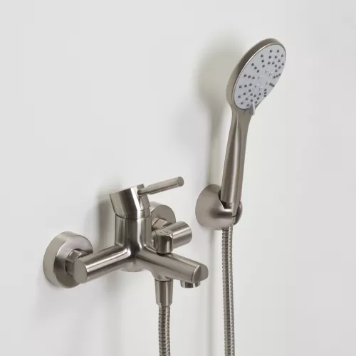 Смеситель для ванны WasserKRAFT Wern  4201 никель, изображение 6