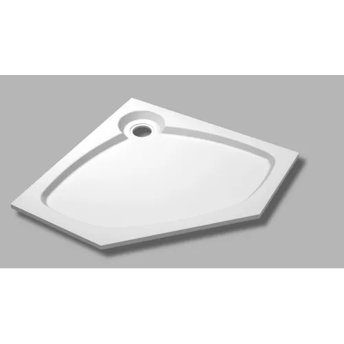 Душевые ограждения: Поддон из искусственного мрамора CEZARES TRAY-S-P-100-56-W 1 в магазине Акватория