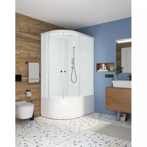 Душевая кабина DOMANI-Spa Delight 128 высокий поддон 120х80 см правый угол, изображение 2
