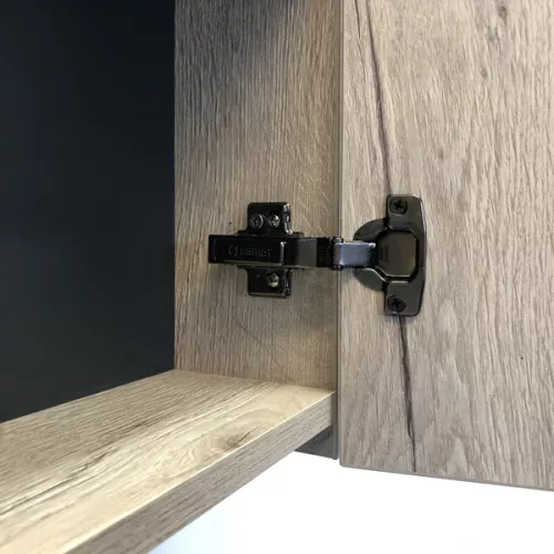 Шкаф подвесной Comforty Порто-50 дуб дымчатый, Выбрать цвет: Дуб дымчатый, изображение 3