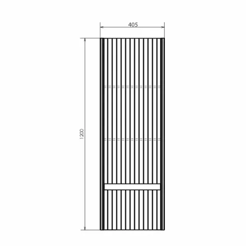 Шкаф-колонна Comforty Марсель-40 белая матовая, изображение 5