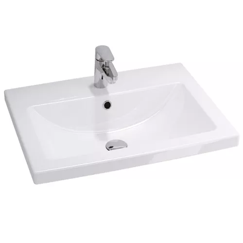 Подвесная тумба-умывальник Comforty Лима-70П антрацит с раковиной Como 70, изображение 3