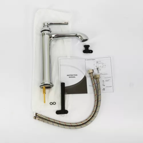 Смеситель для накладных раковин CEZARES LIBERTY-F-LC-01-W0, изображение 2